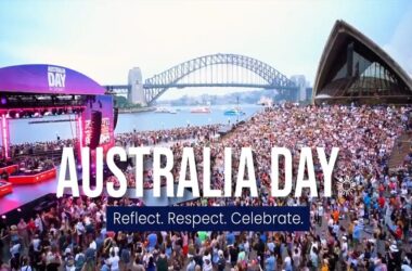 Australia Day poster templates.