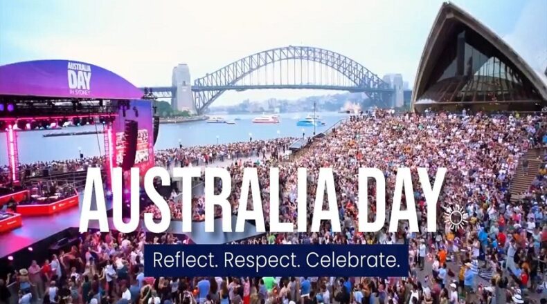 Australia Day poster templates.