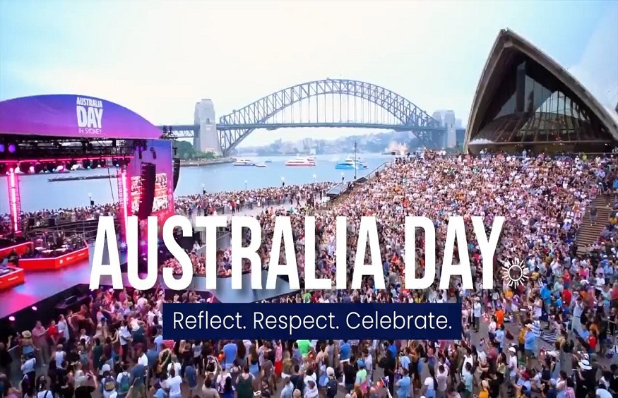 Australia Day poster templates.